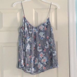 American eagle floral print tank top